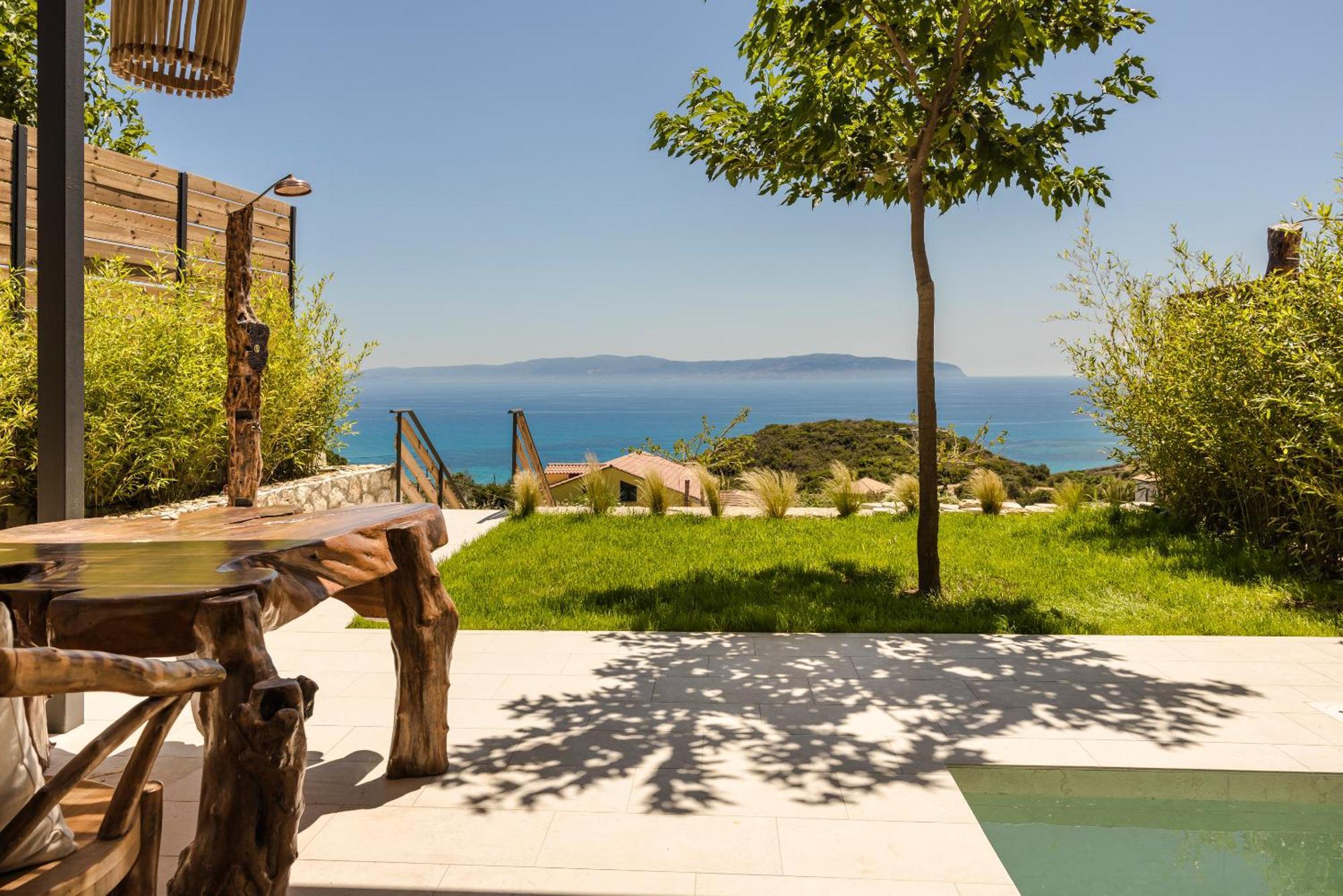 Hilaritas Luxury Suites Sea View, Private Pool & Jacuzzi Paradise Ratzaklion Екстер'єр фото
