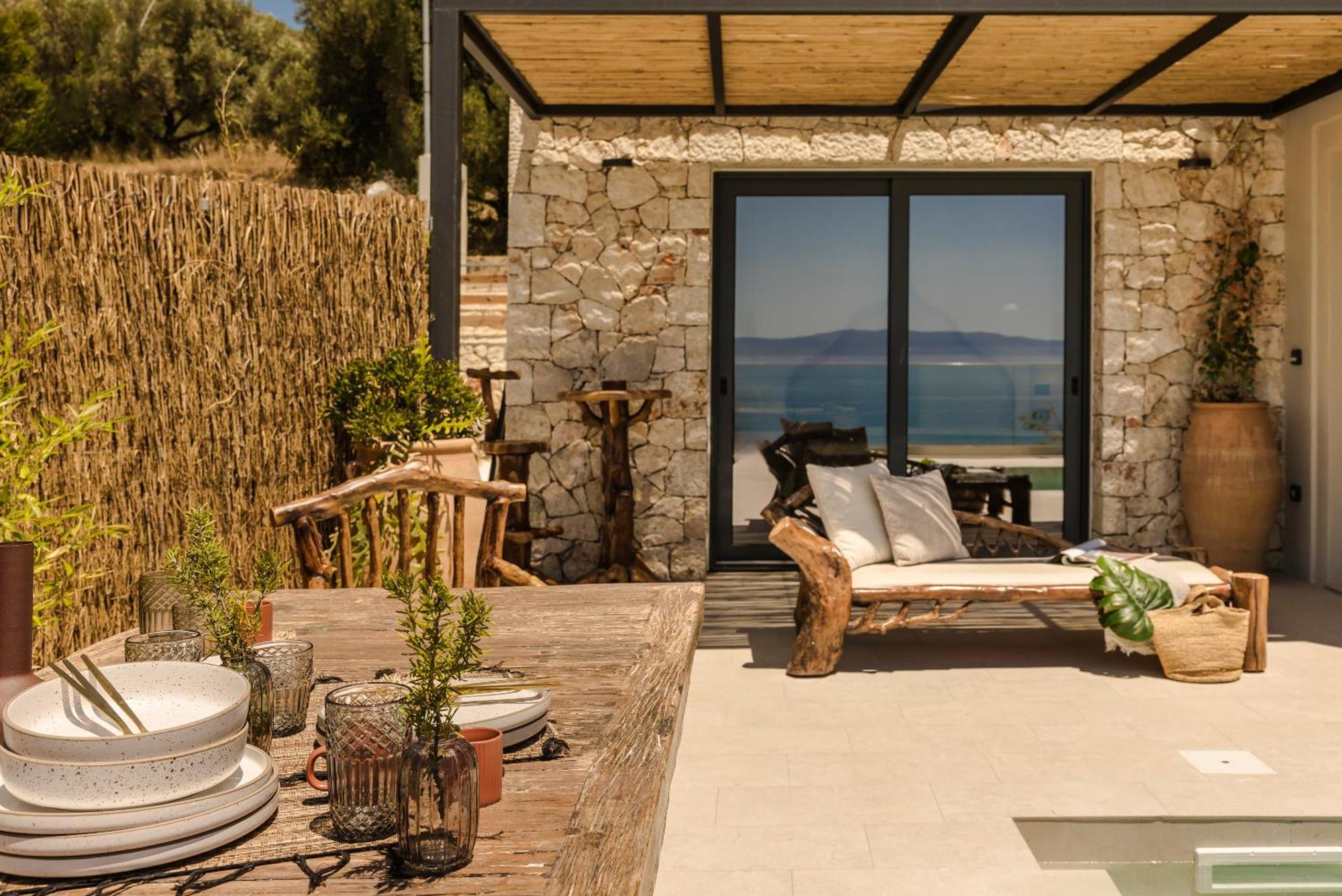 Hilaritas Luxury Suites Sea View, Private Pool & Jacuzzi Paradise Ratzaklion Екстер'єр фото